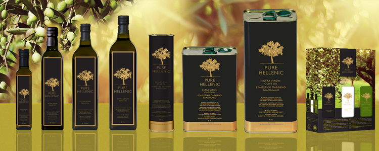 Pure Hellenic Extra Virgin Olive Oil full of purity, flavor, freshness and wholesomeness